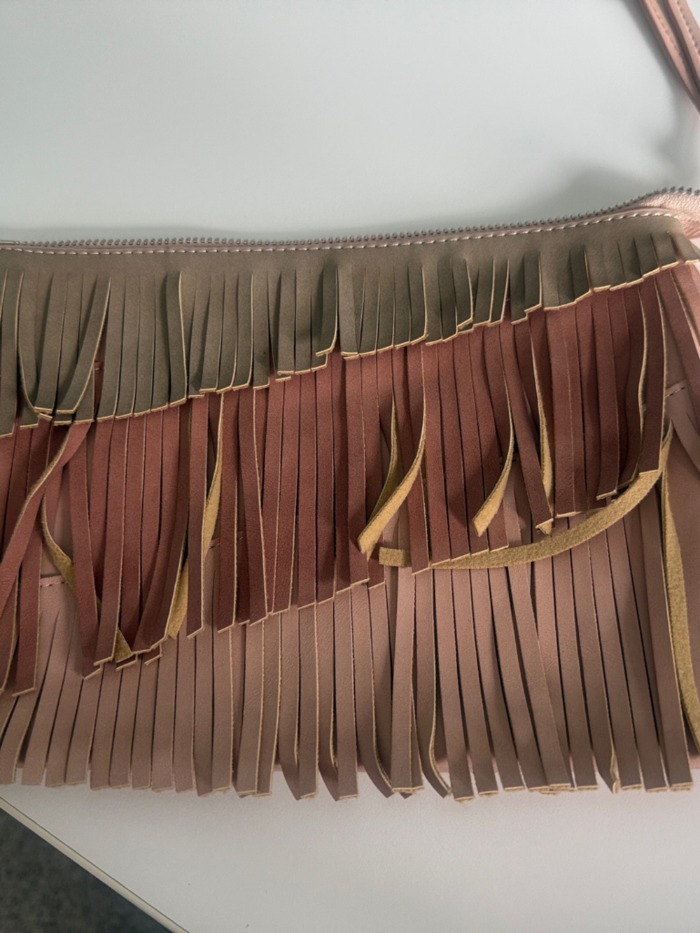 Fringe purse never used